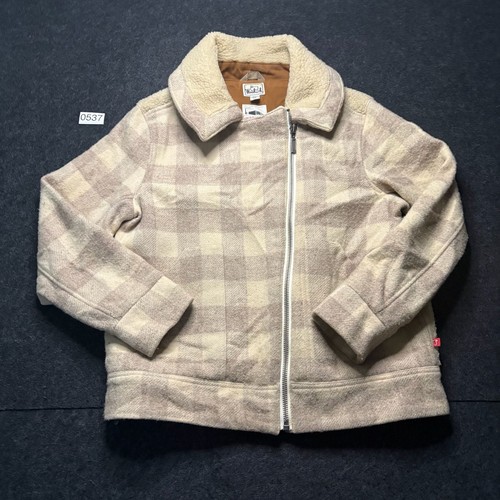 Giacca moto sherpa lana - , a