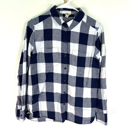 Woolrich camicia blu plaid - camicia,